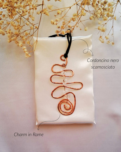 COLLANA PERLINE LUMINOSE