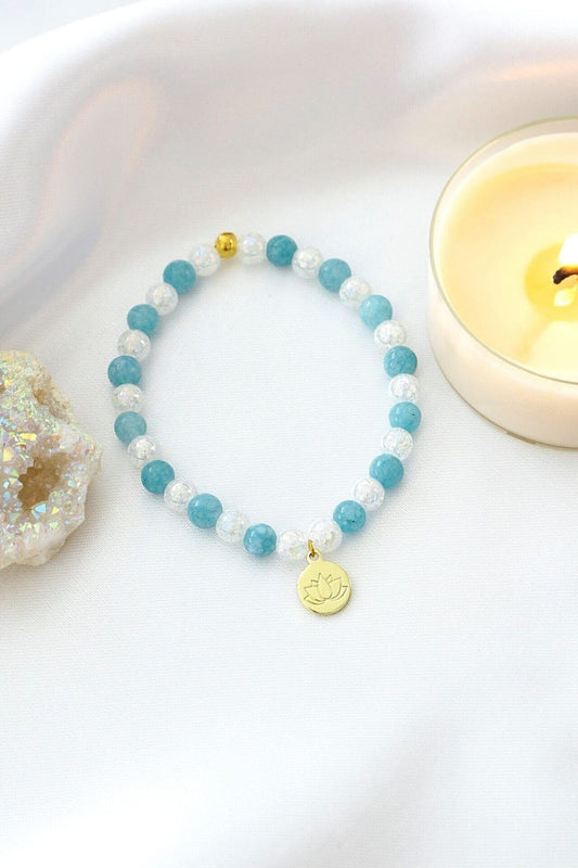 aquamarine bracelet