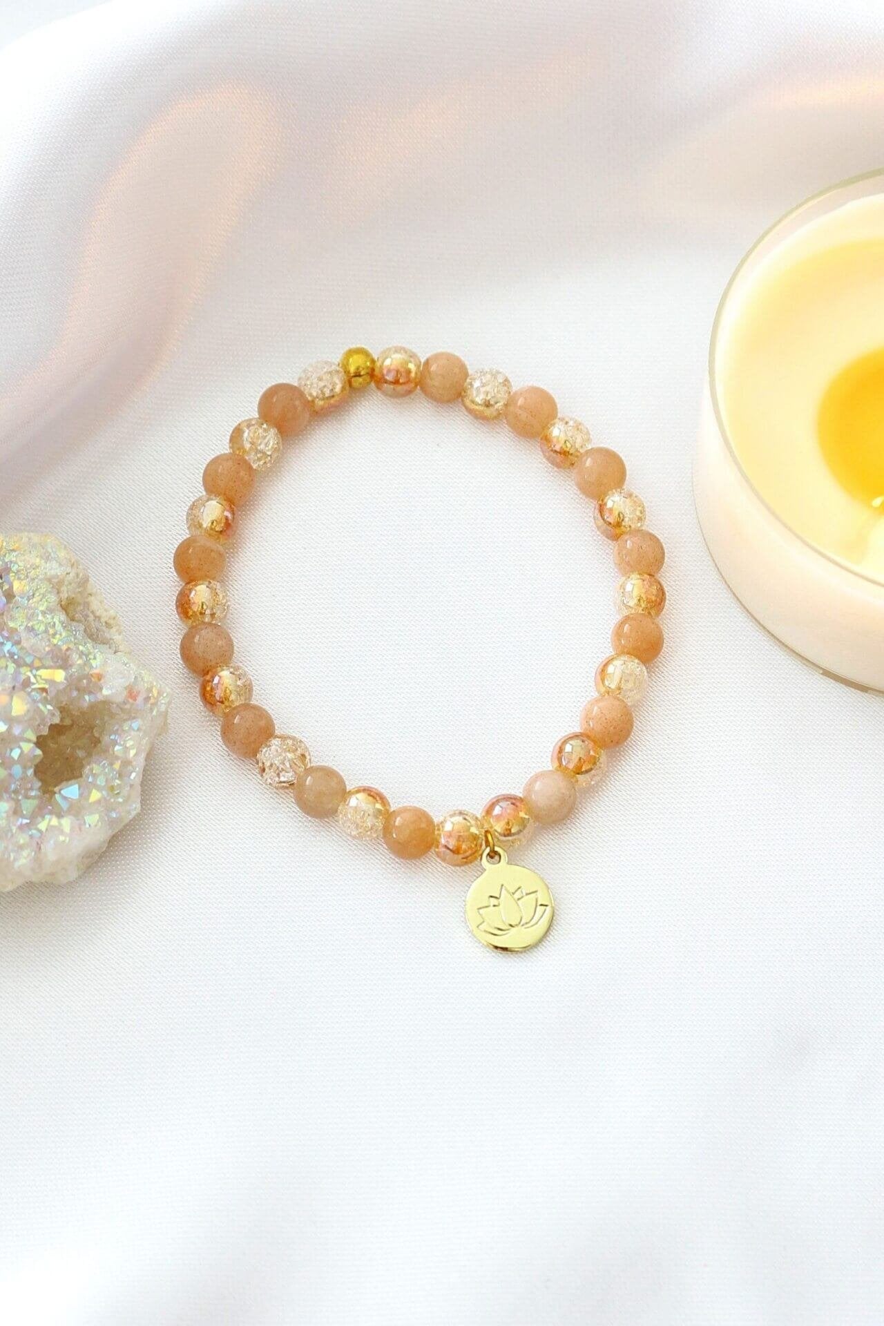 sunstone bracelet