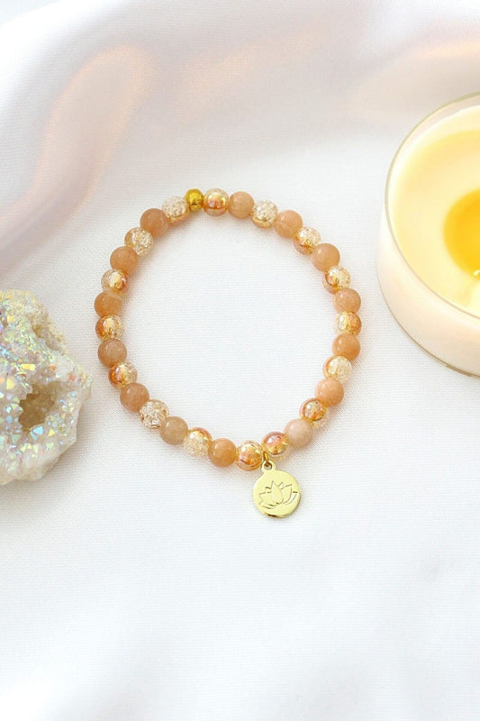 sunstone bracelet